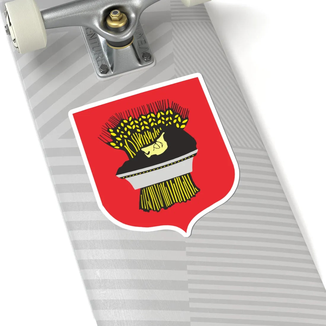 POL Cegłów COA (Poland) (Coat of Arms) STICKER Vinyl Kiss-Cut Decal - The Sticker Space