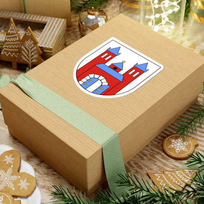 POL Chełmża COA (Poland) (Coat of Arms) STICKER Vinyl Kiss-Cut Decal - The Sticker Space