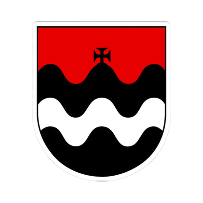 POL Chełmno COA do 2000 (Poland) (Coat of Arms) STICKER Vinyl Kiss-Cut Decal 3 Inch White - The Sticker Space