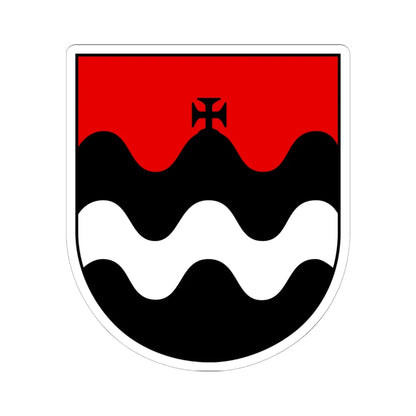 POL Chełmno COA do 2000 (Poland) (Coat of Arms) STICKER Vinyl Kiss-Cut Decal 6 Inch White - The Sticker Space