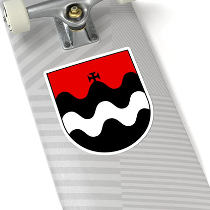 POL Chełmno COA do 2000 (Poland) (Coat of Arms) STICKER Vinyl Kiss-Cut Decal - The Sticker Space