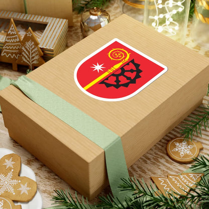 POL Chociwel COA (Poland) (Coat of Arms) STICKER Vinyl Kiss-Cut Decal - The Sticker Space