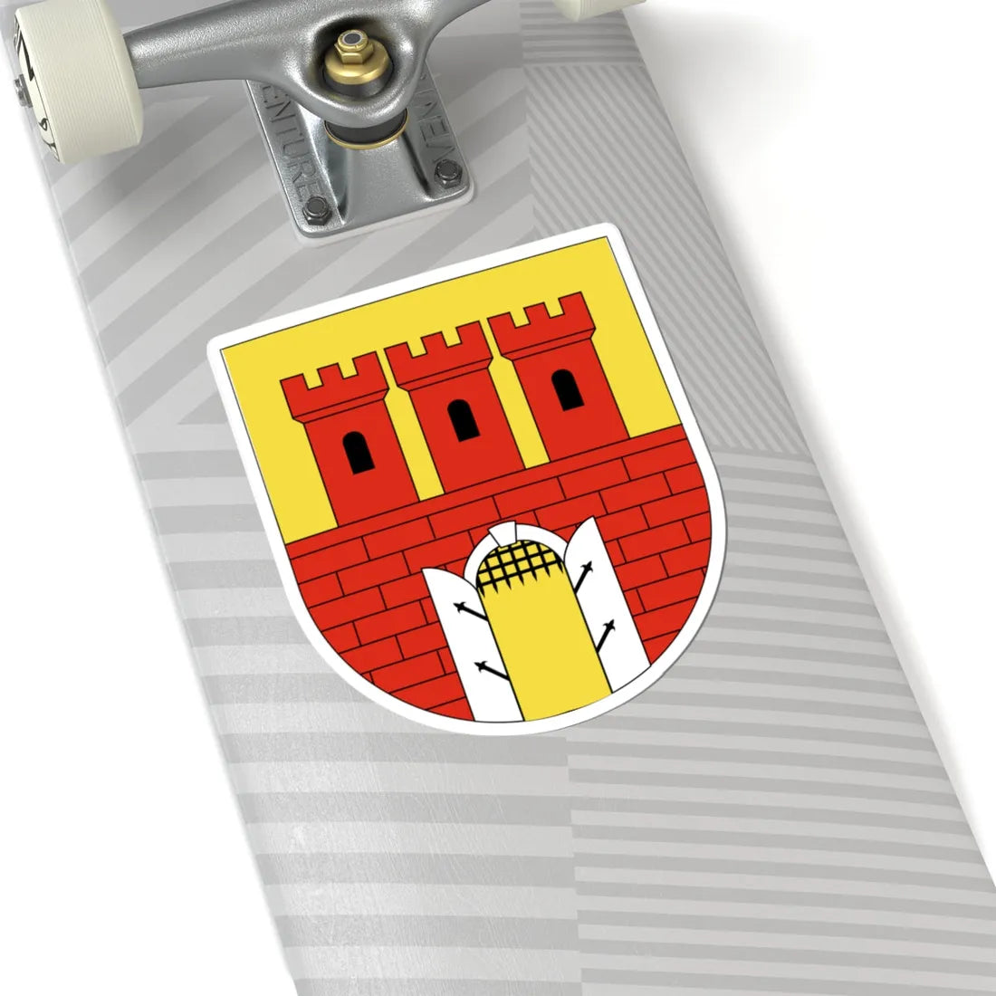 POL Chodzież COA (Poland) (Coat of Arms) STICKER Vinyl Kiss-Cut Decal - The Sticker Space