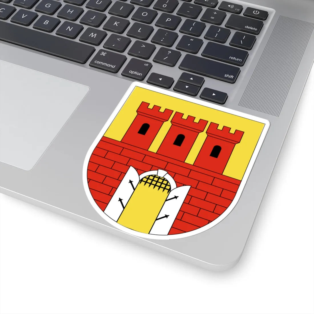 POL Chodzież COA (Poland) (Coat of Arms) STICKER Vinyl Kiss-Cut Decal - The Sticker Space