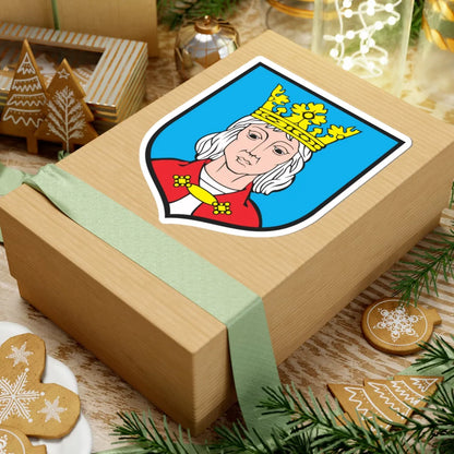 POL Chojna COA (Poland) (Coat of Arms) STICKER Vinyl Kiss-Cut Decal - The Sticker Space