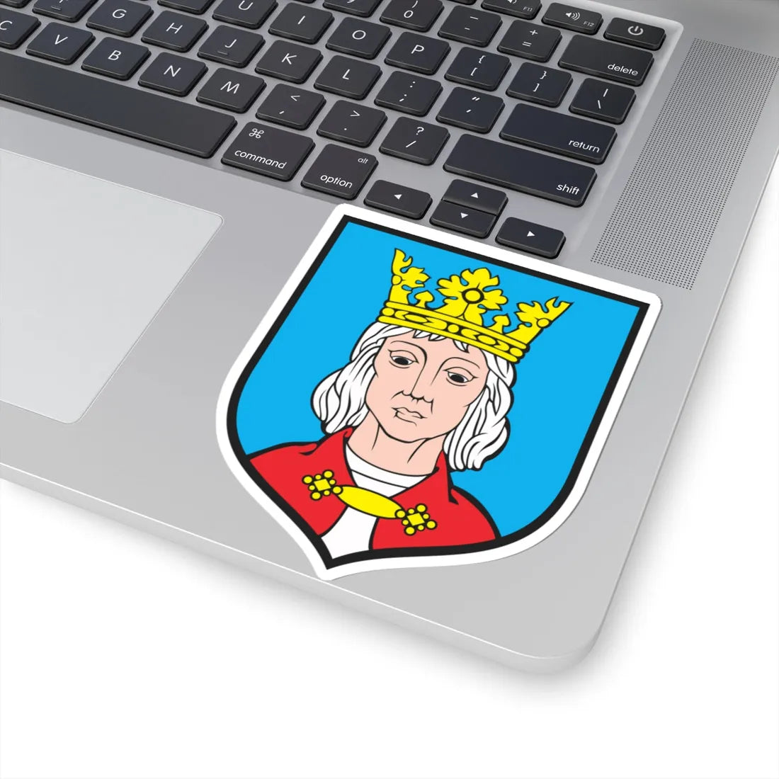 POL Chojna COA (Poland) (Coat of Arms) STICKER Vinyl Kiss-Cut Decal - The Sticker Space