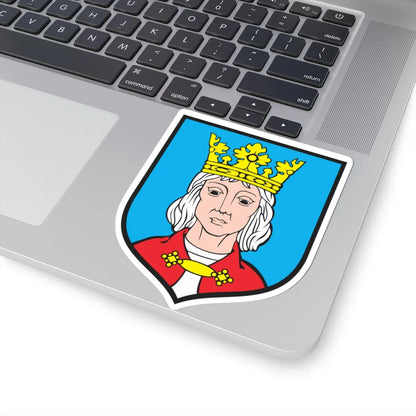 POL Chojna COA (Poland) (Coat of Arms) STICKER Vinyl Kiss-Cut Decal - The Sticker Space