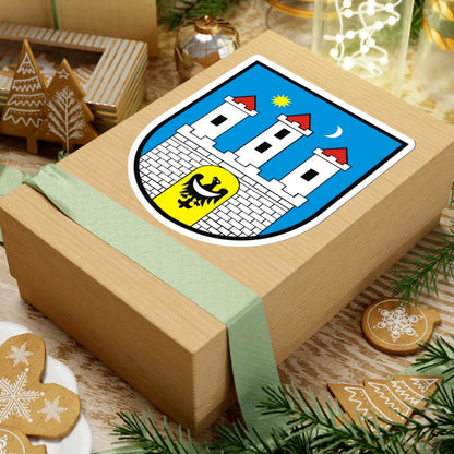 POL Chojnów COA (Poland) (Coat of Arms) STICKER Vinyl Kiss-Cut Decal - The Sticker Space