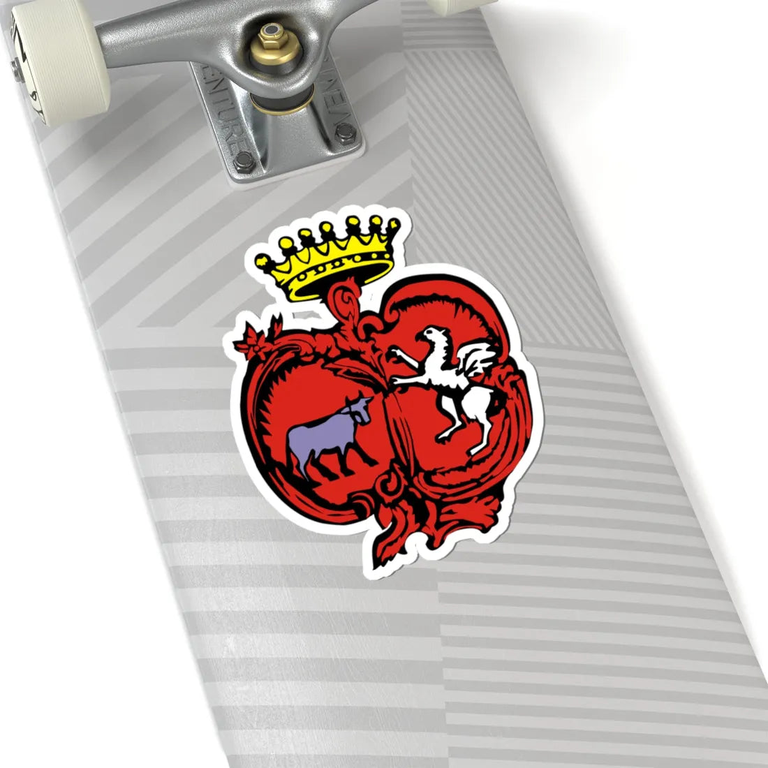 POL Choroszcz COA (Poland) (Coat of Arms) STICKER Vinyl Kiss-Cut Decal - The Sticker Space