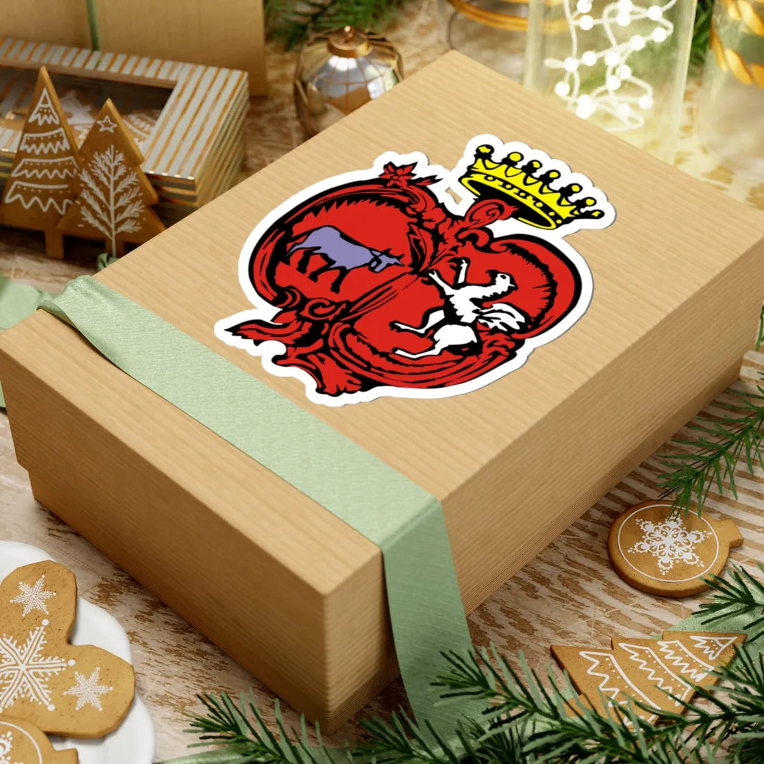 POL Choroszcz COA (Poland) (Coat of Arms) STICKER Vinyl Kiss-Cut Decal - The Sticker Space