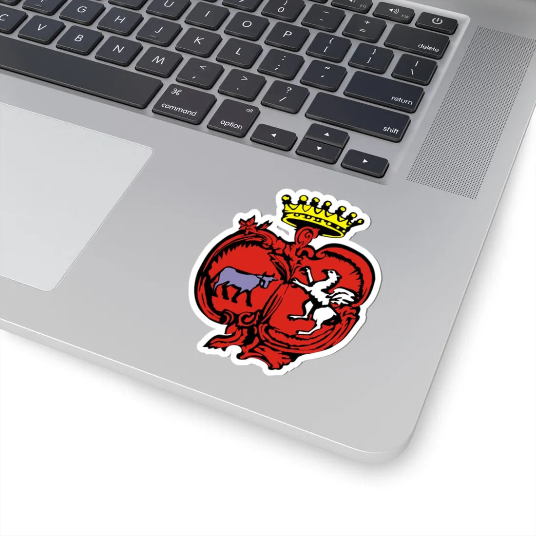 POL Choroszcz COA (Poland) (Coat of Arms) STICKER Vinyl Kiss-Cut Decal - The Sticker Space