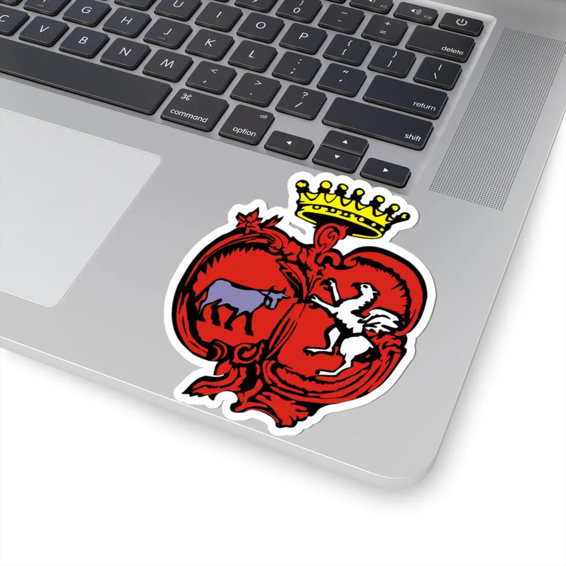 POL Choroszcz COA (Poland) (Coat of Arms) STICKER Vinyl Kiss-Cut Decal - The Sticker Space