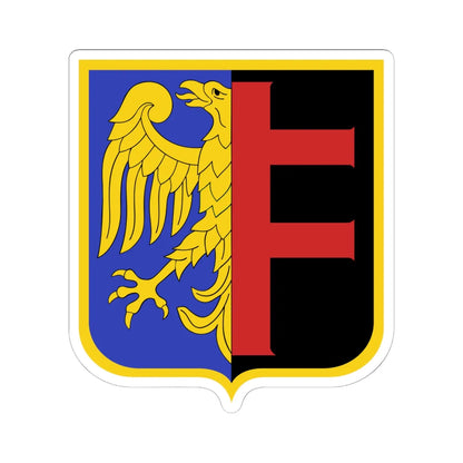 POL Chorzów COA (Poland) (Coat of Arms) STICKER Vinyl Kiss-Cut Decal 6 Inch White - The Sticker Space