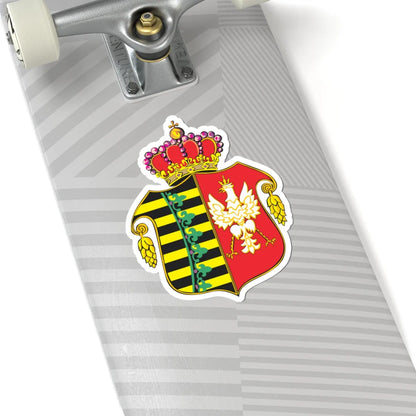 POL Chrzanów COA do 2020 (Poland) (Coat of Arms) STICKER Vinyl Kiss-Cut Decal - The Sticker Space