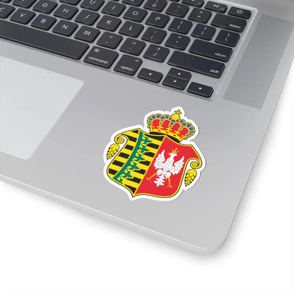 POL Chrzanów COA (Poland) (Coat of Arms) STICKER Vinyl Kiss-Cut Decal - The Sticker Space