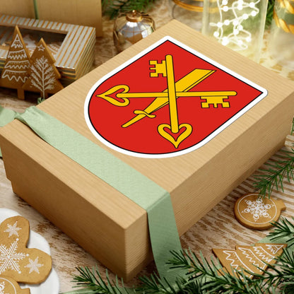 POL Chwaliszewo COA (Poland) (Coat of Arms) STICKER Vinyl Kiss-Cut Decal - The Sticker Space