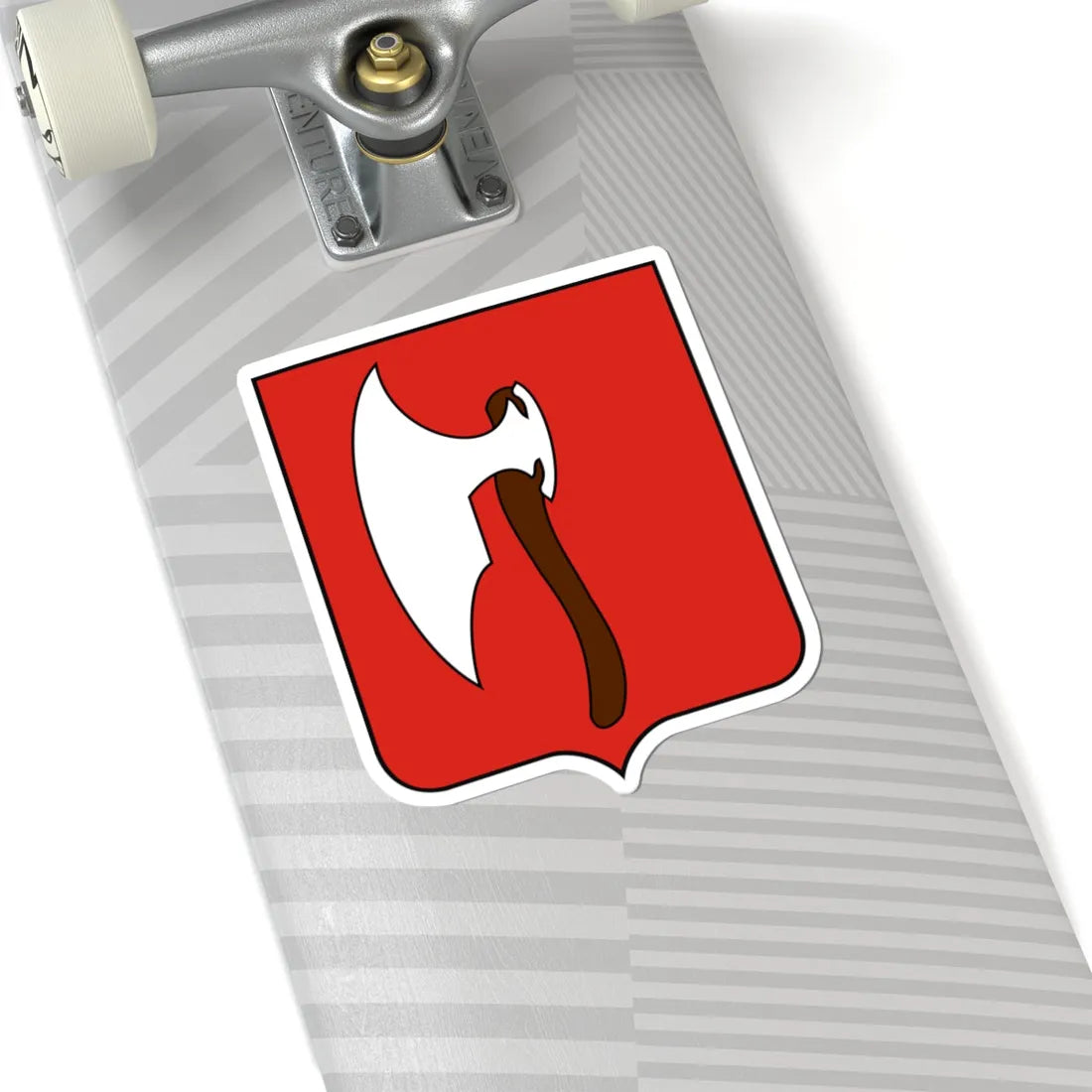 POL Chyrów COA (Ukraine) (Coat of Arms) STICKER Vinyl Kiss-Cut Decal - The Sticker Space