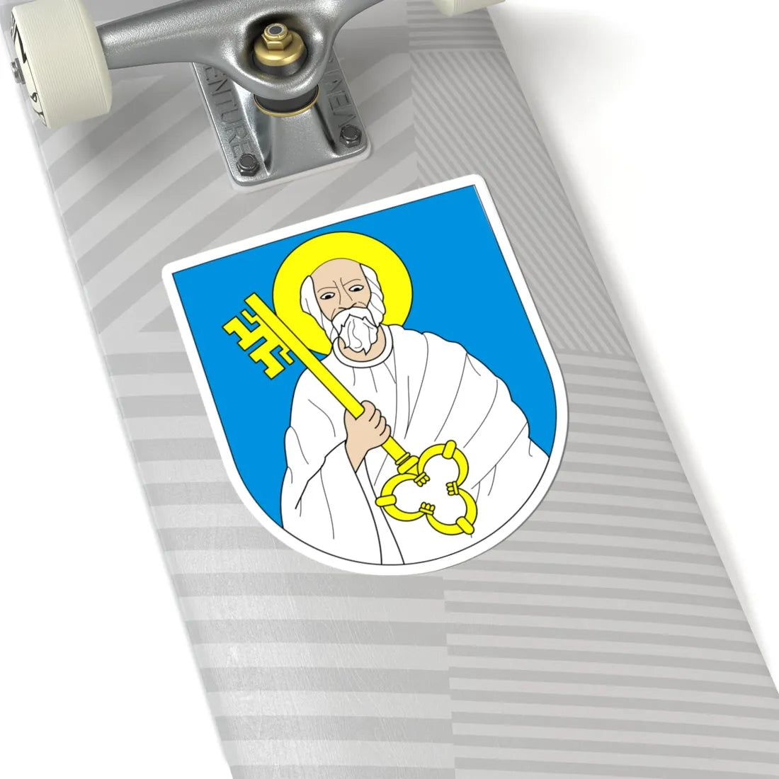 POL Ciechanów COA (Poland) (Coat of Arms) STICKER Vinyl Kiss-Cut Decal - The Sticker Space