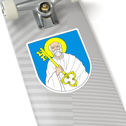 POL Ciechanów COA (Poland) (Coat of Arms) STICKER Vinyl Kiss-Cut Decal - The Sticker Space