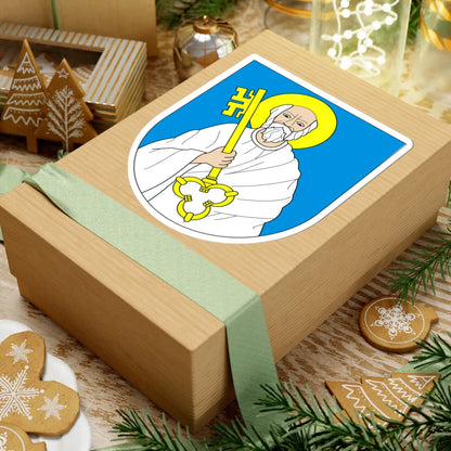 POL Ciechanów COA (Poland) (Coat of Arms) STICKER Vinyl Kiss-Cut Decal - The Sticker Space