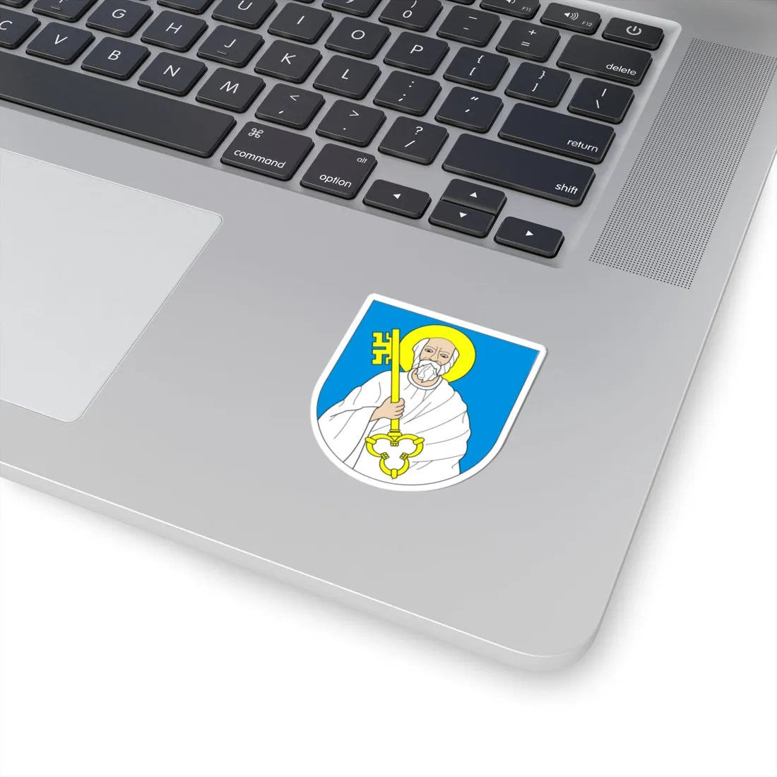 POL Ciechanów COA (Poland) (Coat of Arms) STICKER Vinyl Kiss-Cut Decal - The Sticker Space