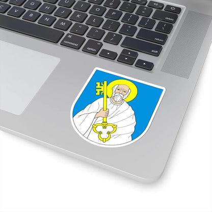 POL Ciechanów COA (Poland) (Coat of Arms) STICKER Vinyl Kiss-Cut Decal - The Sticker Space