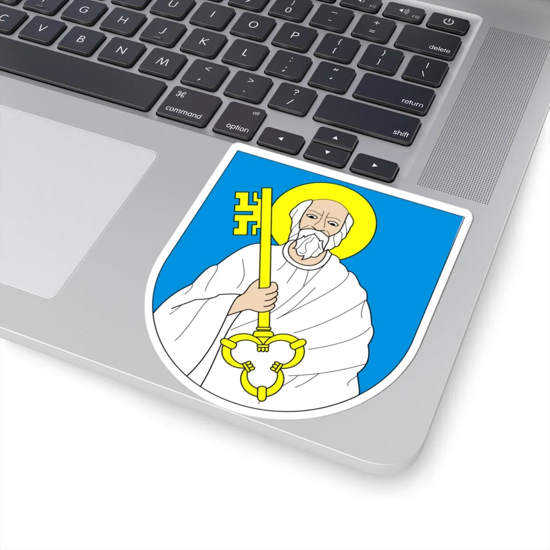 POL Ciechanów COA (Poland) (Coat of Arms) STICKER Vinyl Kiss-Cut Decal - The Sticker Space