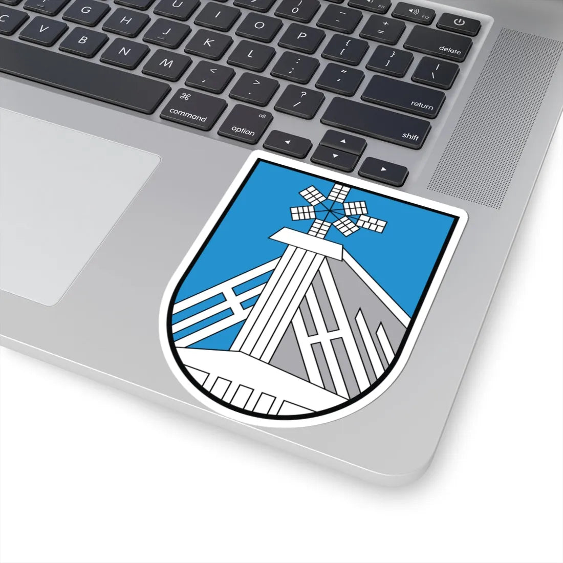 POL Ciechocinek COA 2003-2017 (Poland) (Coat of Arms) STICKER Vinyl Kiss-Cut Decal - The Sticker Space