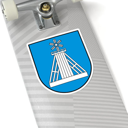 POL Ciechocinek COA (Poland) (Coat of Arms) STICKER Vinyl Kiss-Cut Decal - The Sticker Space