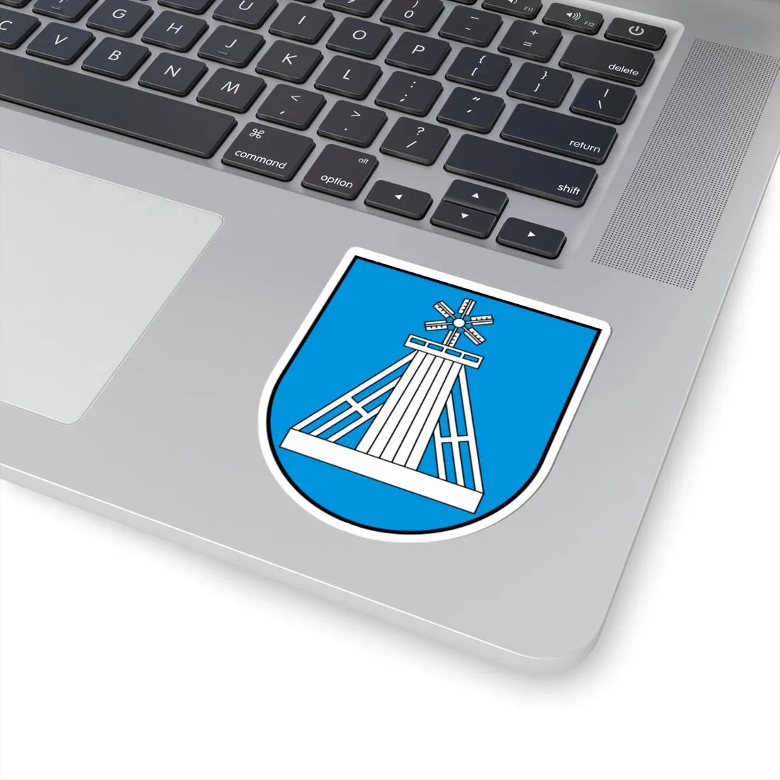 POL Ciechocinek COA (Poland) (Coat of Arms) STICKER Vinyl Kiss-Cut Decal - The Sticker Space