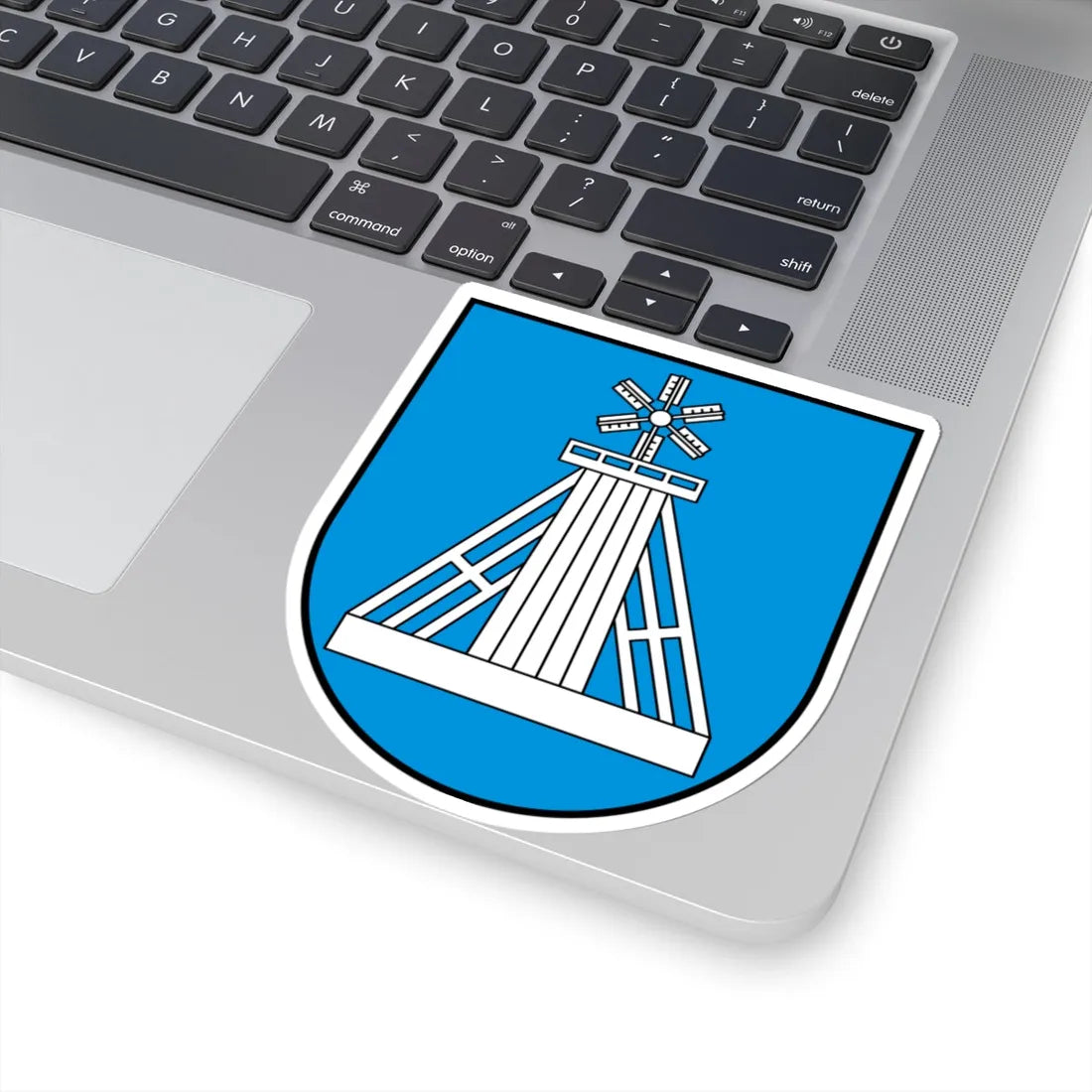 POL Ciechocinek COA (Poland) (Coat of Arms) STICKER Vinyl Kiss-Cut Decal - The Sticker Space