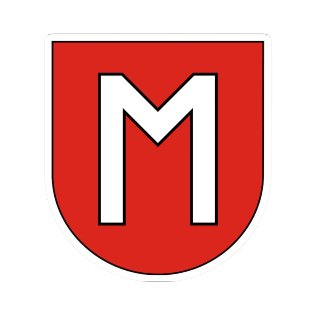 POL COA Abdank ancient (Poland) (Coat of Arms) STICKER Vinyl Kiss-Cut Decal 2 Inch White - The Sticker Space