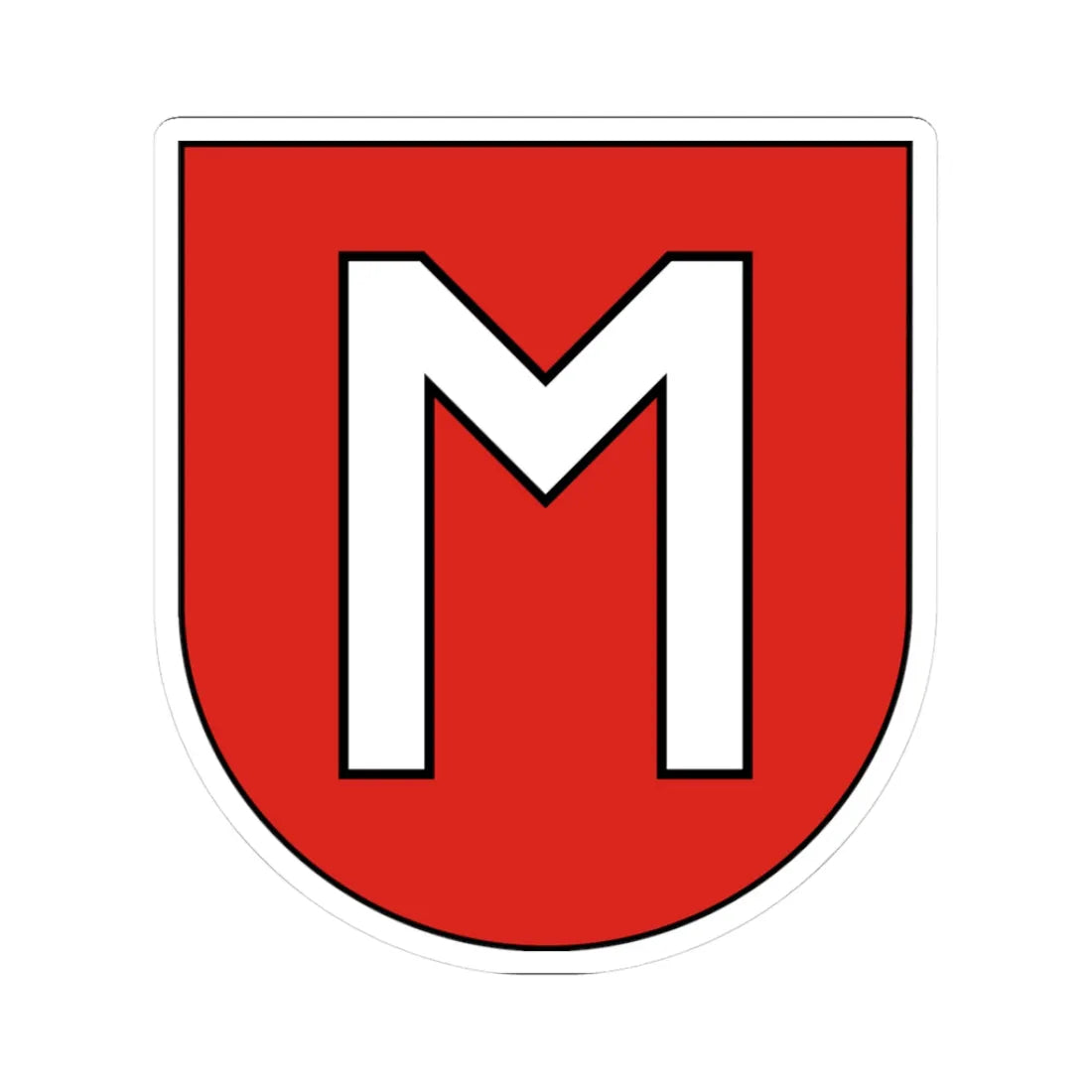 POL COA Abdank ancient (Poland) (Coat of Arms) STICKER Vinyl Kiss-Cut Decal 3 Inch White - The Sticker Space