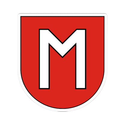 POL COA Abdank ancient (Poland) (Coat of Arms) STICKER Vinyl Kiss-Cut Decal 3 Inch White - The Sticker Space