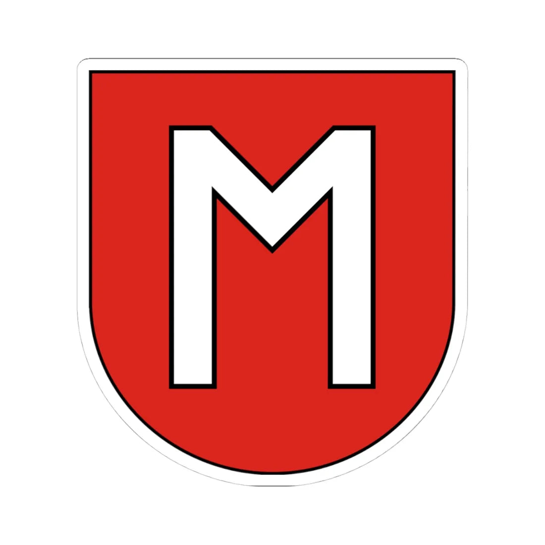 POL COA Abdank ancient (Poland) (Coat of Arms) STICKER Vinyl Kiss-Cut Decal 4 Inch White - The Sticker Space