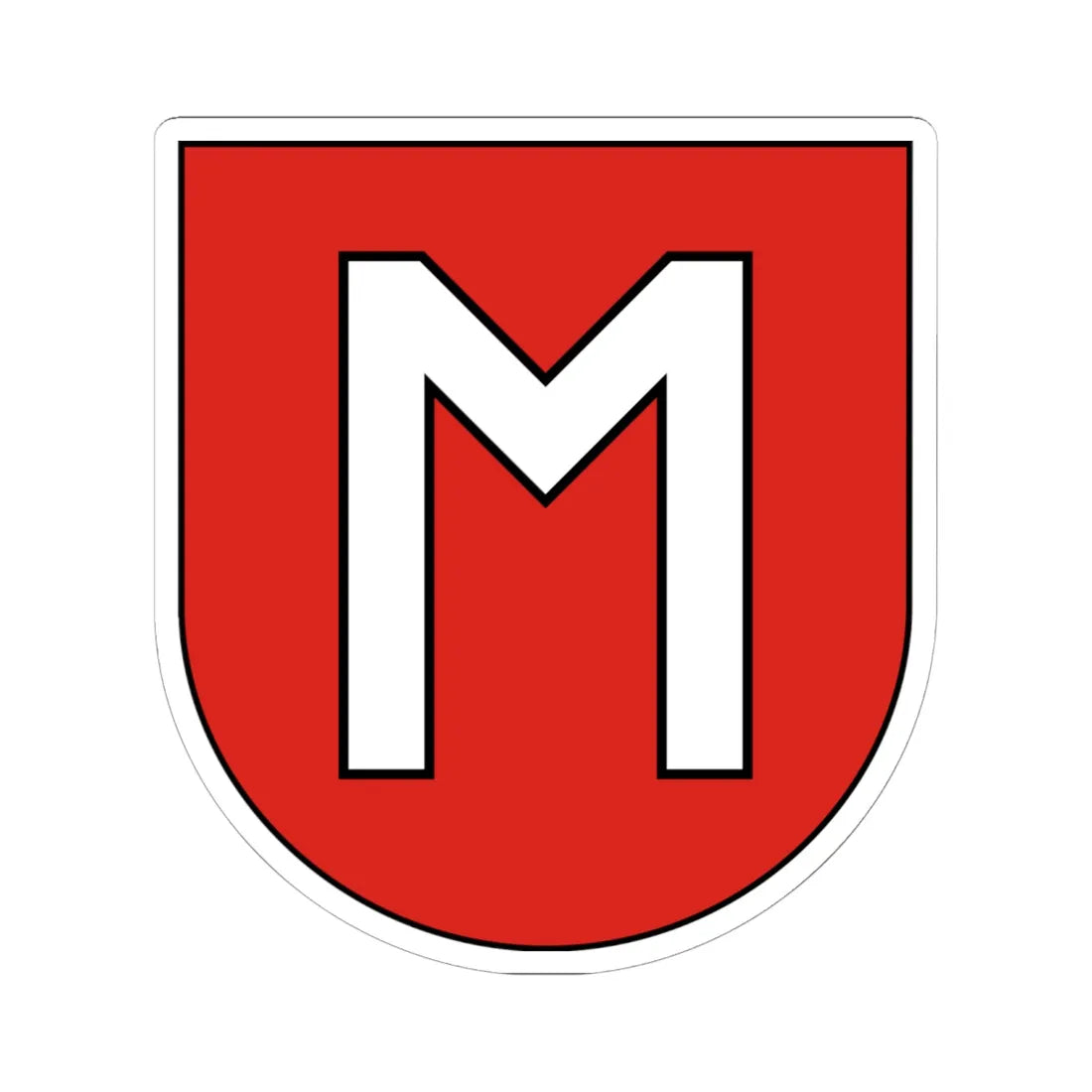 POL COA Abdank ancient (Poland) (Coat of Arms) STICKER Vinyl Kiss-Cut Decal 6 Inch White - The Sticker Space