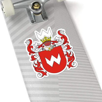 POL COA Abdank (Poland) (Coat of Arms) STICKER Vinyl Kiss-Cut Decal - The Sticker Space