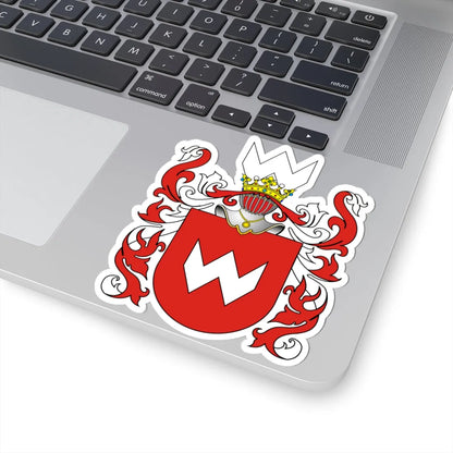 POL COA Abdank (Poland) (Coat of Arms) STICKER Vinyl Kiss-Cut Decal - The Sticker Space