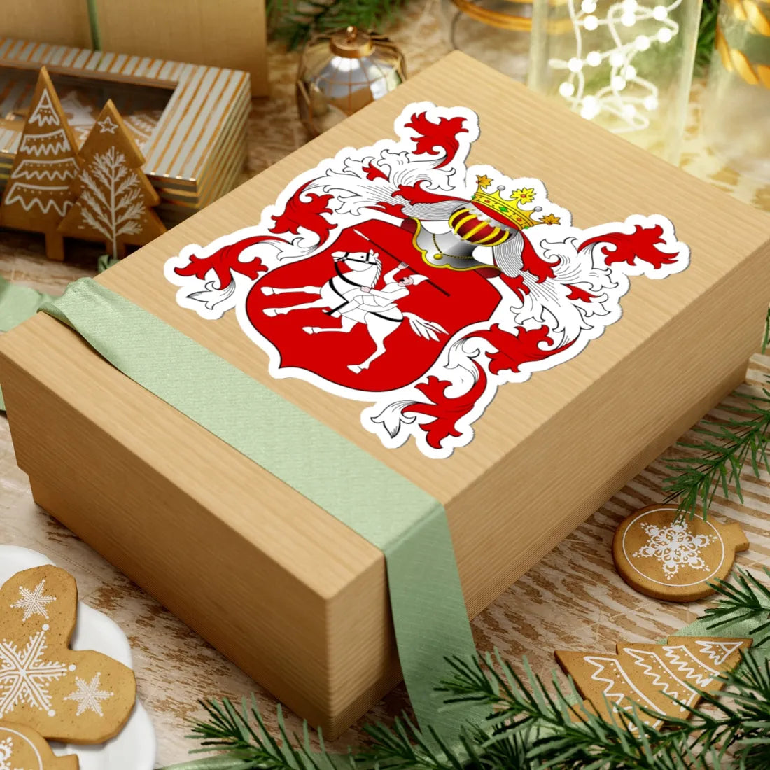 POL COA Abgarowicz (Poland) (Coat of Arms) STICKER Vinyl Kiss-Cut Decal - The Sticker Space