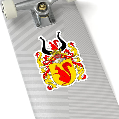 POL COA Achinger (Poland) (Coat of Arms) STICKER Vinyl Kiss-Cut Decal - The Sticker Space