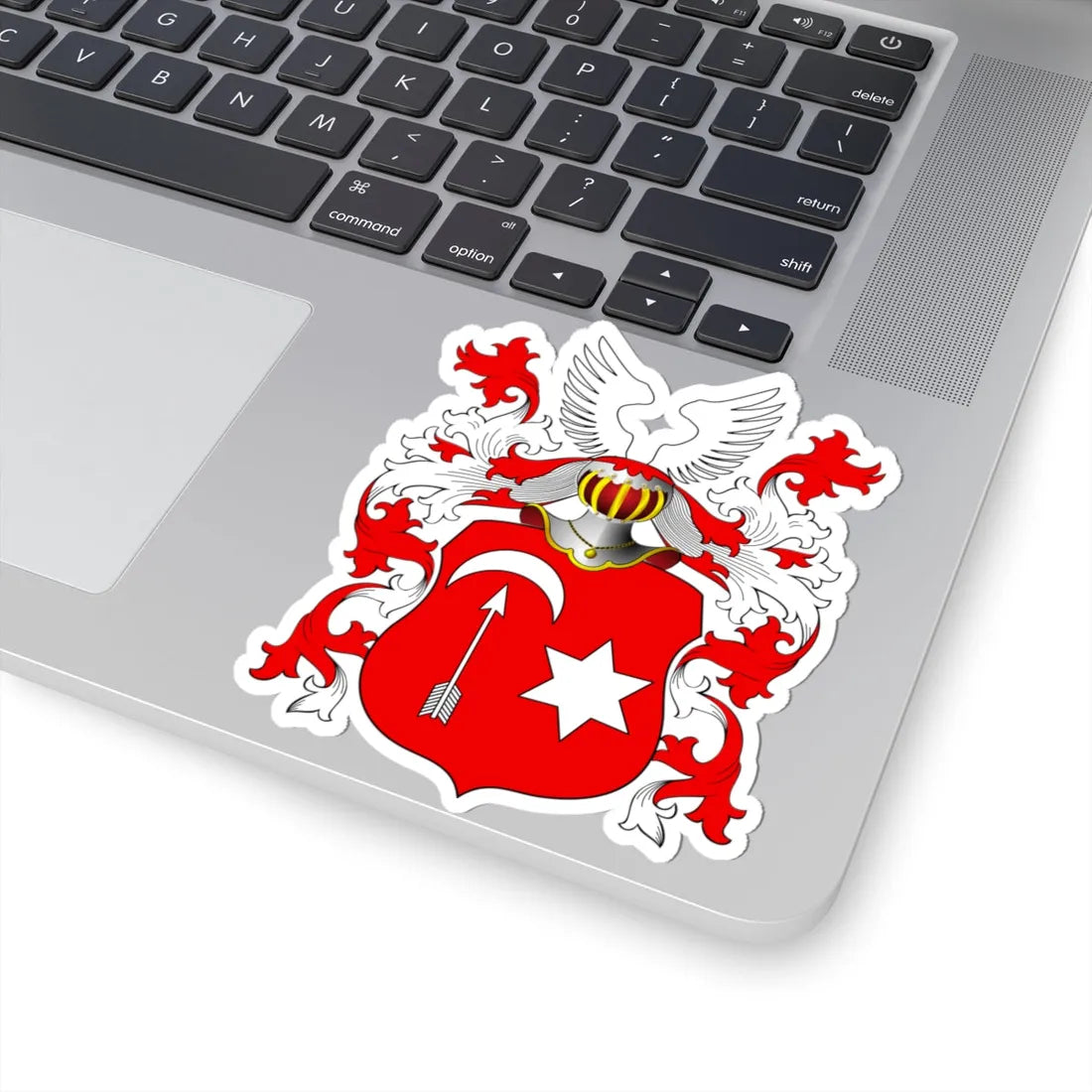 POL COA Adamowicz alt (Poland) (Coat of Arms) STICKER Vinyl Kiss-Cut Decal - The Sticker Space
