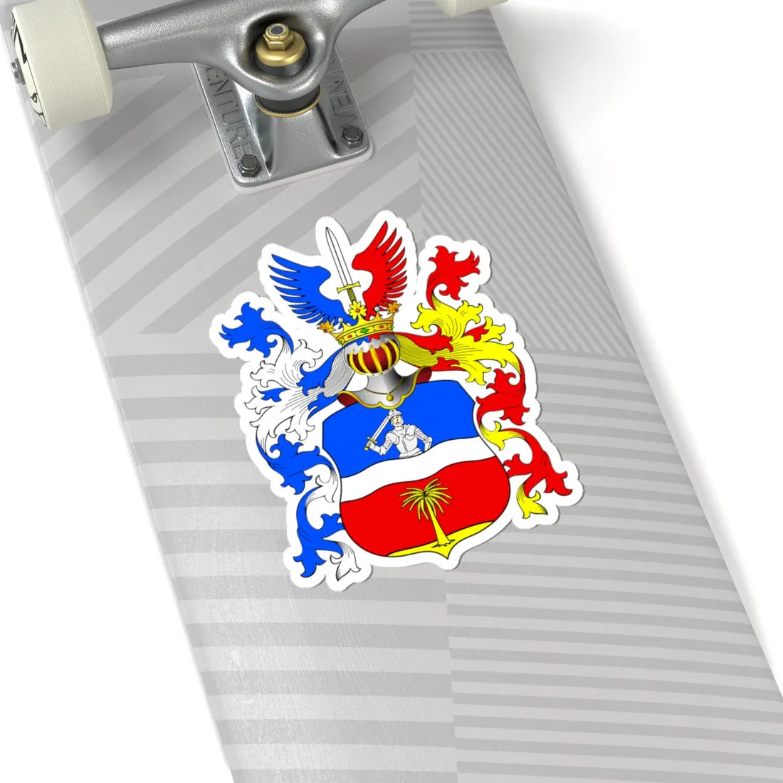 POL COA Adamowicz II (Poland) (Coat of Arms) STICKER Vinyl Kiss-Cut Decal - The Sticker Space