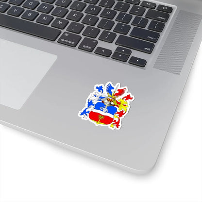 POL COA Adamowicz II (Poland) (Coat of Arms) STICKER Vinyl Kiss-Cut Decal - The Sticker Space