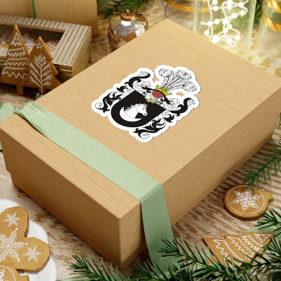 POL COA Alabanda (Poland) (Coat of Arms) STICKER Vinyl Kiss-Cut Decal - The Sticker Space