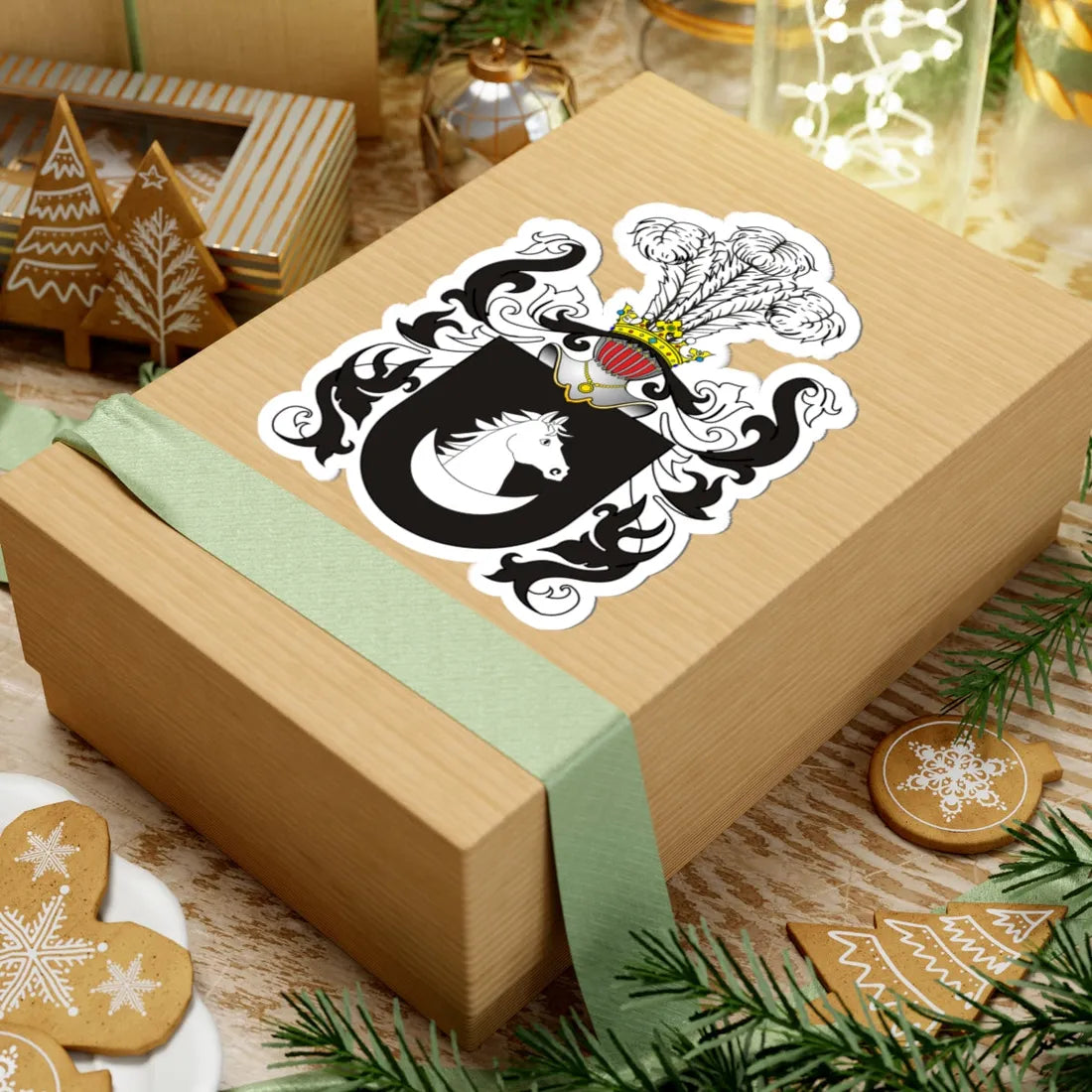 POL COA Alabanda (Poland) (Coat of Arms) STICKER Vinyl Kiss-Cut Decal - The Sticker Space