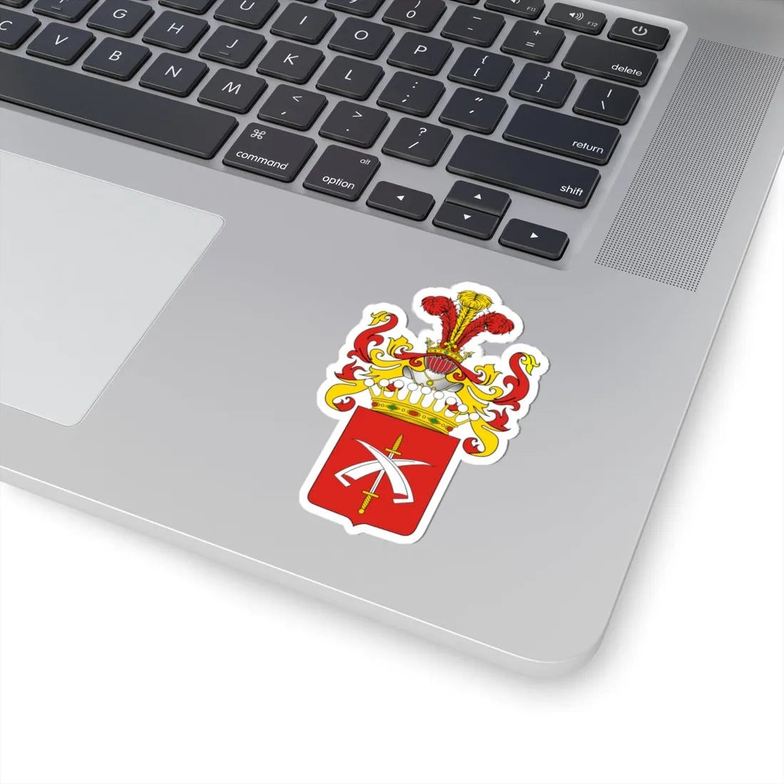 POL COA Aleksandrowicz hrabia (Poland) (Coat of Arms) STICKER Vinyl Kiss-Cut Decal - The Sticker Space