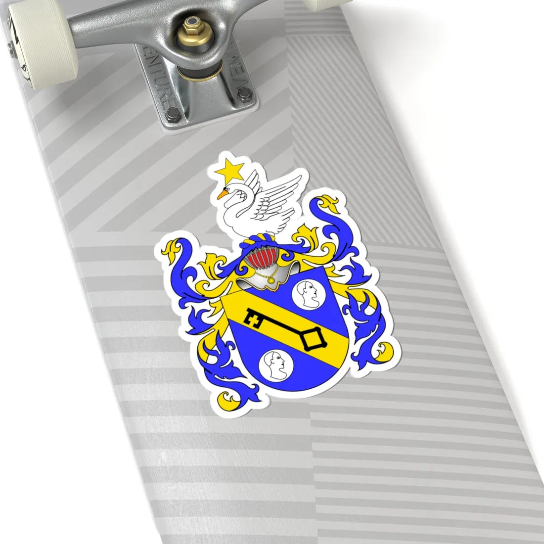 POL COA Alopaeus (Russia) (Coat of Arms) STICKER Vinyl Kiss-Cut Decal - The Sticker Space