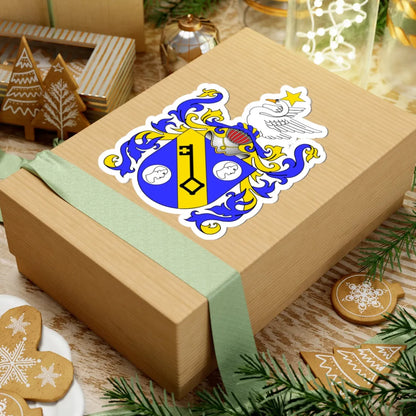 POL COA Alopaeus (Russia) (Coat of Arms) STICKER Vinyl Kiss-Cut Decal - The Sticker Space