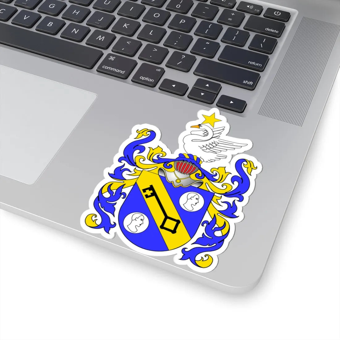 POL COA Alopaeus (Russia) (Coat of Arms) STICKER Vinyl Kiss-Cut Decal - The Sticker Space