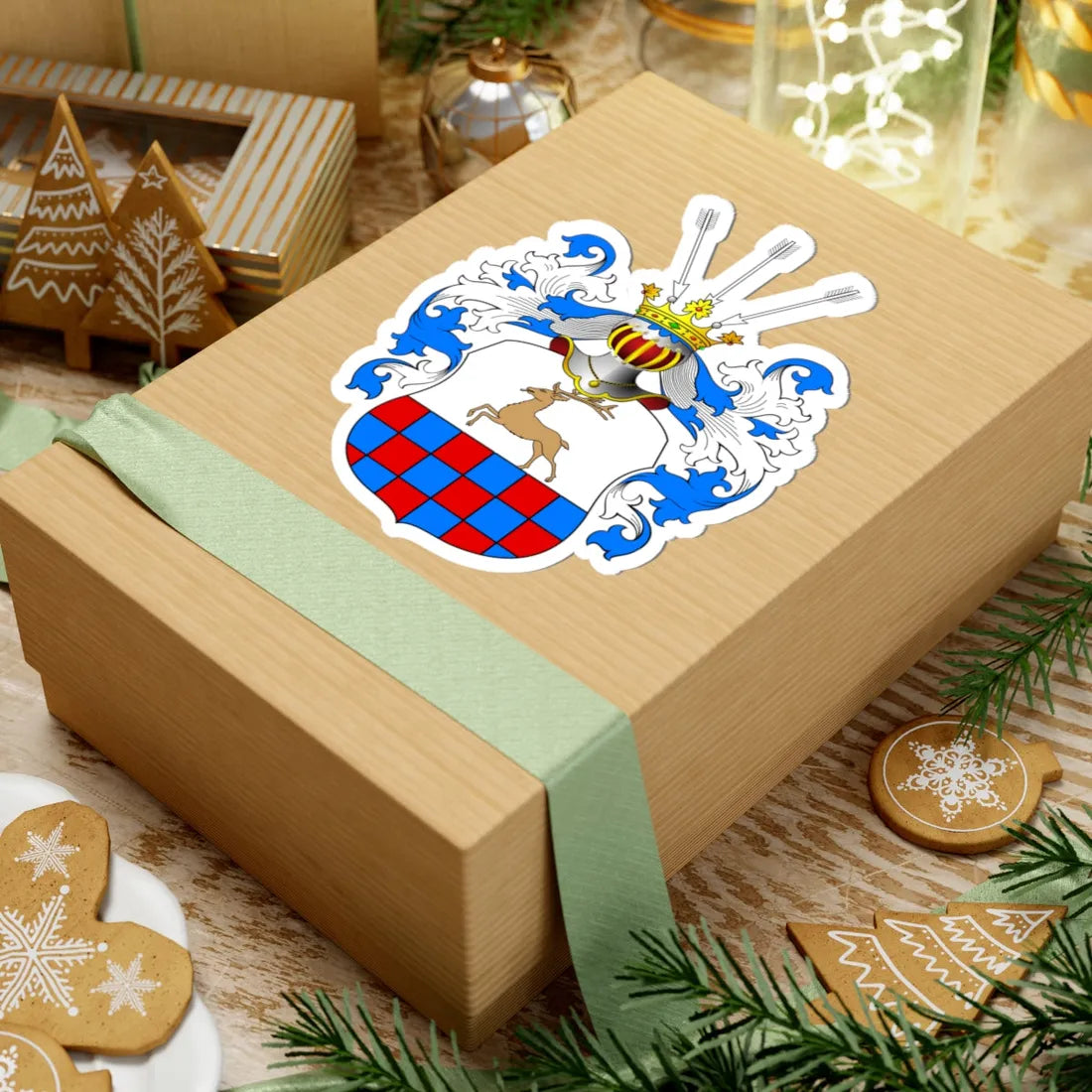 POL COA Arcemberski (Poland) (Coat of Arms) STICKER Vinyl Kiss-Cut Decal - The Sticker Space